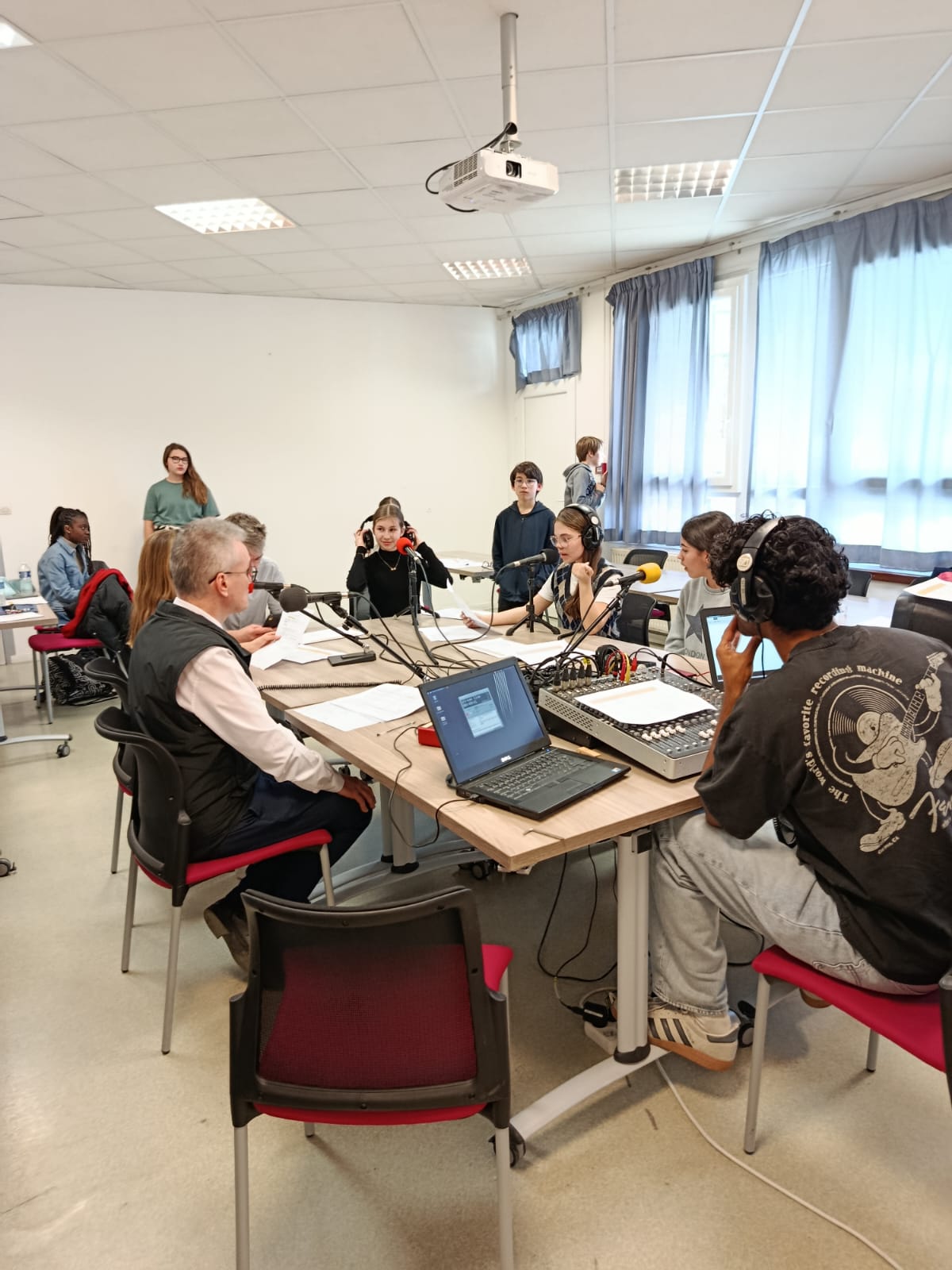 Plateau Radio – Forum des Métiers Egalimix au Collège Belledonne de Villard Bonnot