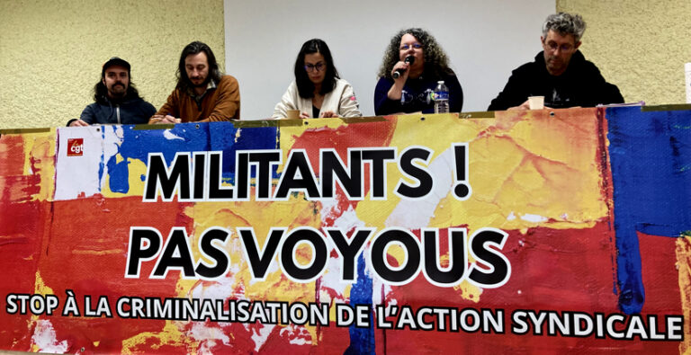 Polémix – Mardi 28 avril à 12h30 et minuit: Militant.e.s ! Pas voyous ! – Collectifs et syndicats face à la répression