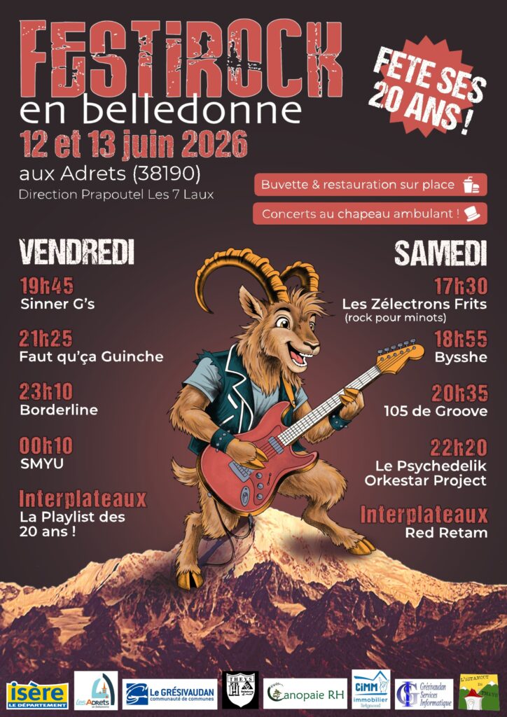 La Télé au Placard – Émission du Mercredi 27 mai 2026 – Festirock en Belledonne – Château de La Veyrie – Bureaux du cœur – Victoire contre Apple